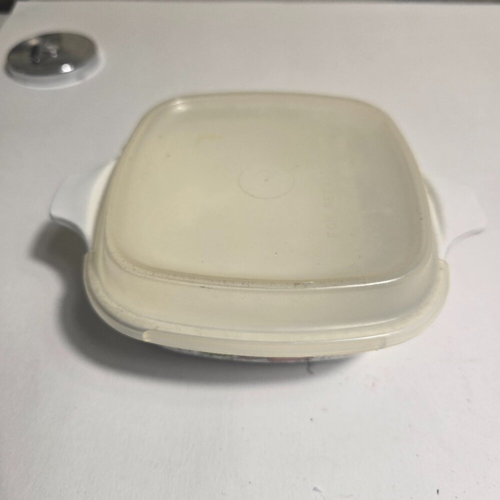Vintage Corning Ware Casserole Dish with Lid